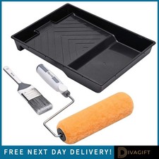 HARRIS SERIOUSLY GOOD 9" EXTERIOR MASONRY PAINT ROLLER SET WITH TRAY & FRAME NEW