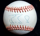 BARRY BONDS AUTOGRAPHED OFFICIAL NATIONAL LEAGUE BASEBALL (BECKETT COA)