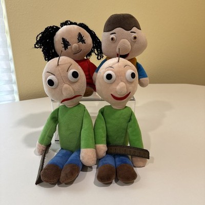 Baldi's Basics PhatMojo 10'' Baldy Plush Set Smiling & Angry w/ Ruler  2019 Lot