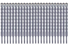 SDS Plus Rotary Hammer Drill Bit Set 7/8"x10" Masonry Concrete Drill Bits-24Pcs