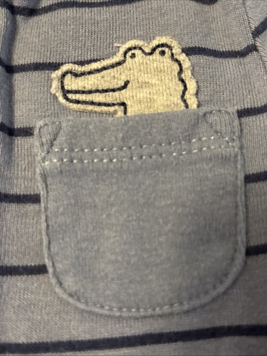 Carter's Just One You Infant Boy Two Piece Outfit With Alligators Size 3 Months - Picture 3 of 7