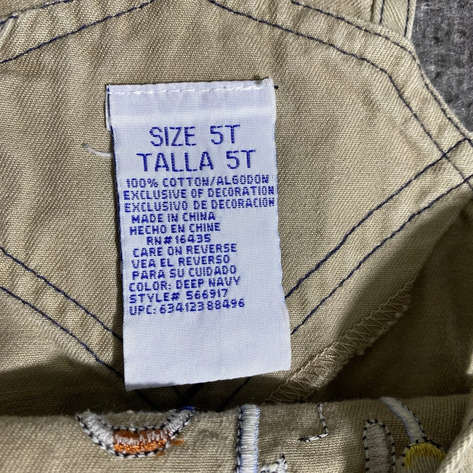 Bob The Builder Baberos Pantalones Cortos Niño 5T Mono Vintage Dibujos Animados Nickelodeon Foto 4 de 4