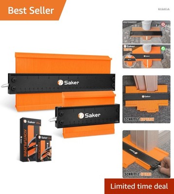 Praktische Saker Kontur-Vervielfältigungslehre mit Sperrfunktion - 12cm+25cm
