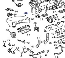 Genuine GM Housing Assembly-Inst Cstr *Dark Beige 10208006