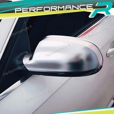 Alu Matt Chrom Spiegelkappen Außenspiegel für Audi A4 B8 8K Avant S4 RS4 11-15