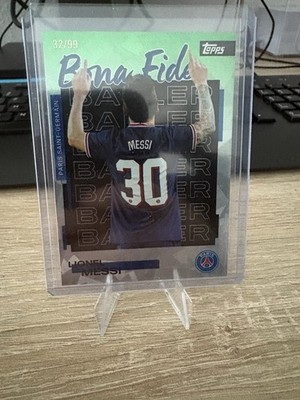 Lionel Messi Bona Fide Baller /99, PSG Team Set 25/26