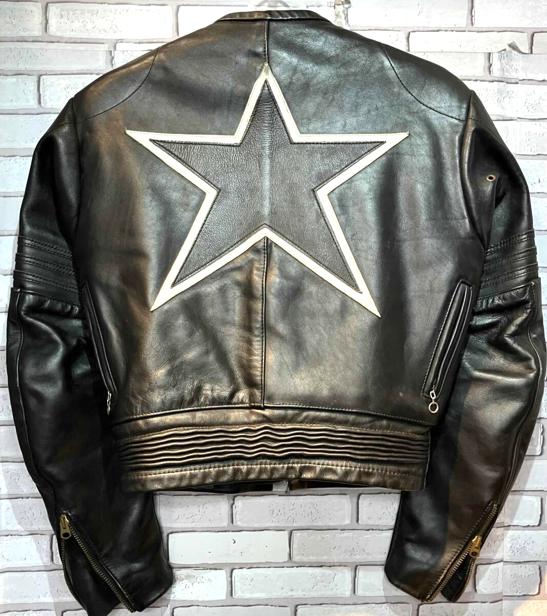 Vanson Single Riders Jacket One Star Motorcycle Leather Race