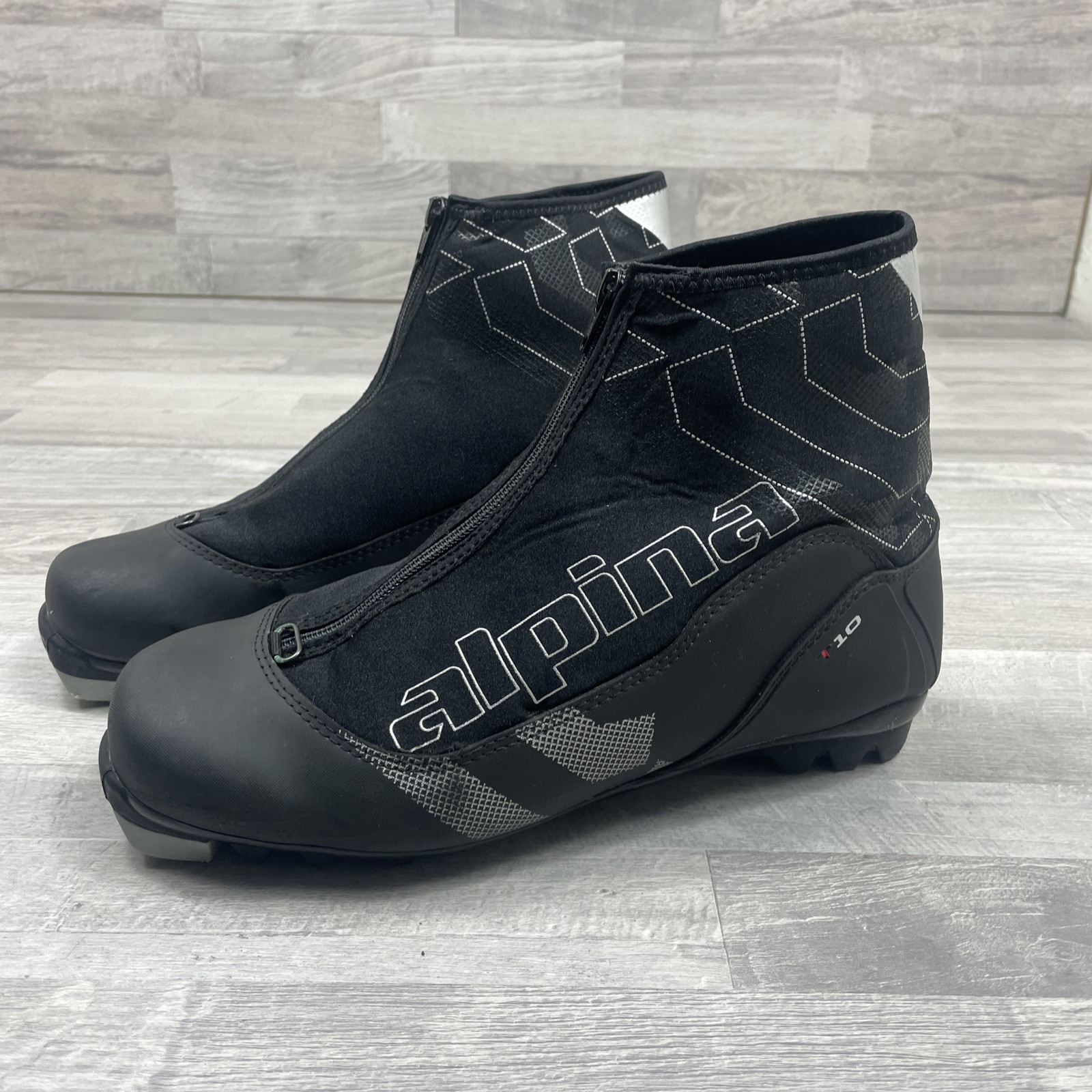 SALOMON Scarponi da sci di fondo nordico Alpina T10 Touring taglia EU44