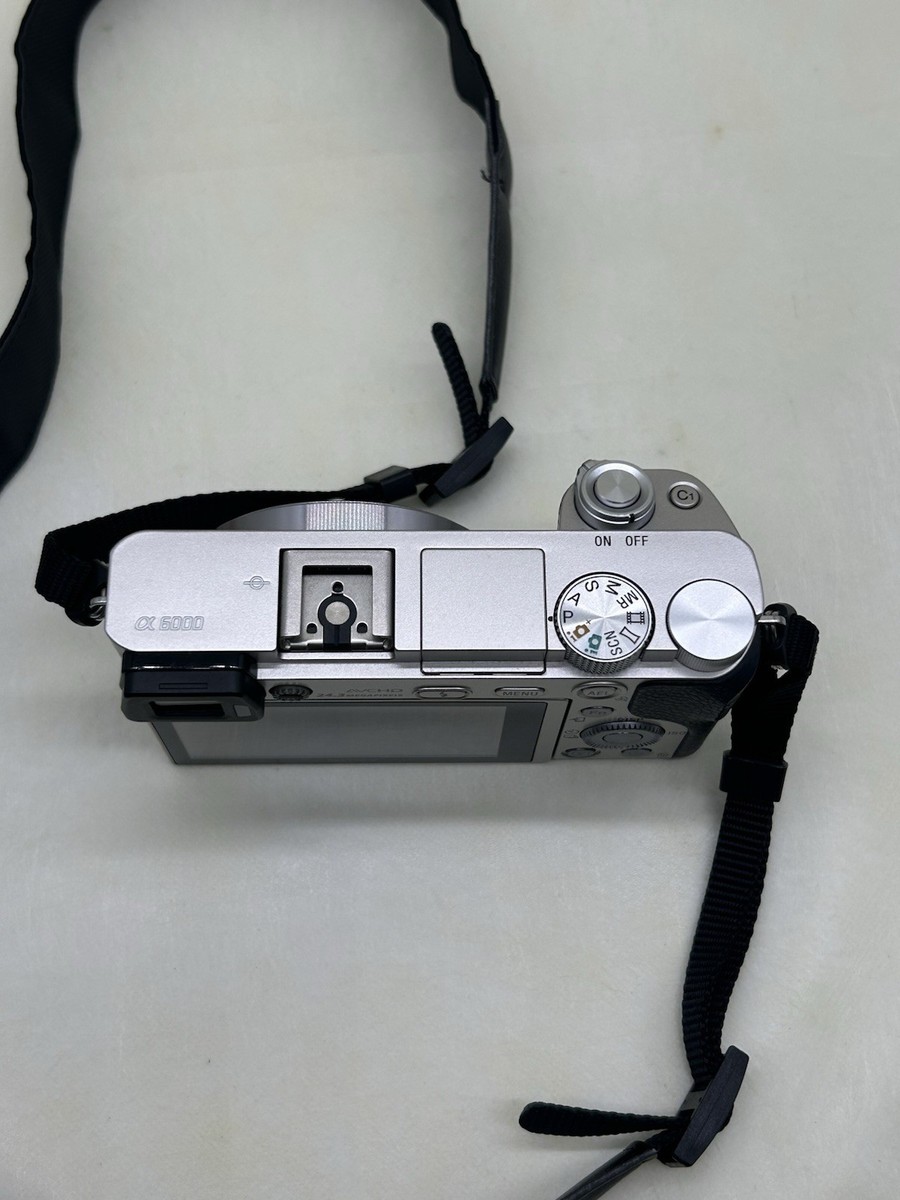 SONY Alpha a6000シルバー　#166 Amazon.com : Sony Alpha a6000 Mirrorless Digital Camera with