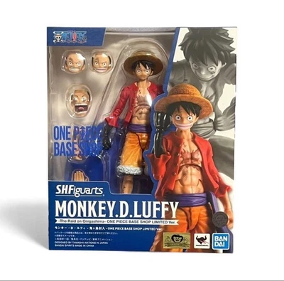 S.H.Figuarts Luffy - Attack on Onigashima - ONE PIECE BASE SHOP LIMITED Ver. NEU - Bild 1 von 2