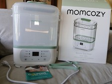 Momcozy 8-in-1 Baby Bottle Sterilizer Dryer Steam 8 Bottle LED Display