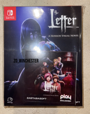 NEW The Letter A Horror Visual Novel LIMITED EDITION Nintendo