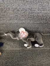 2000 RARE  RETIRED TY BEANIE BABY - TRUMPET THE ELEPHANT with Tags