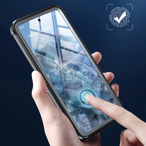 For Google Pixel 8 Pro Full-Body Shockproof Magnetic Clear Cover w/ Screen Cover - Picture 4 of 8