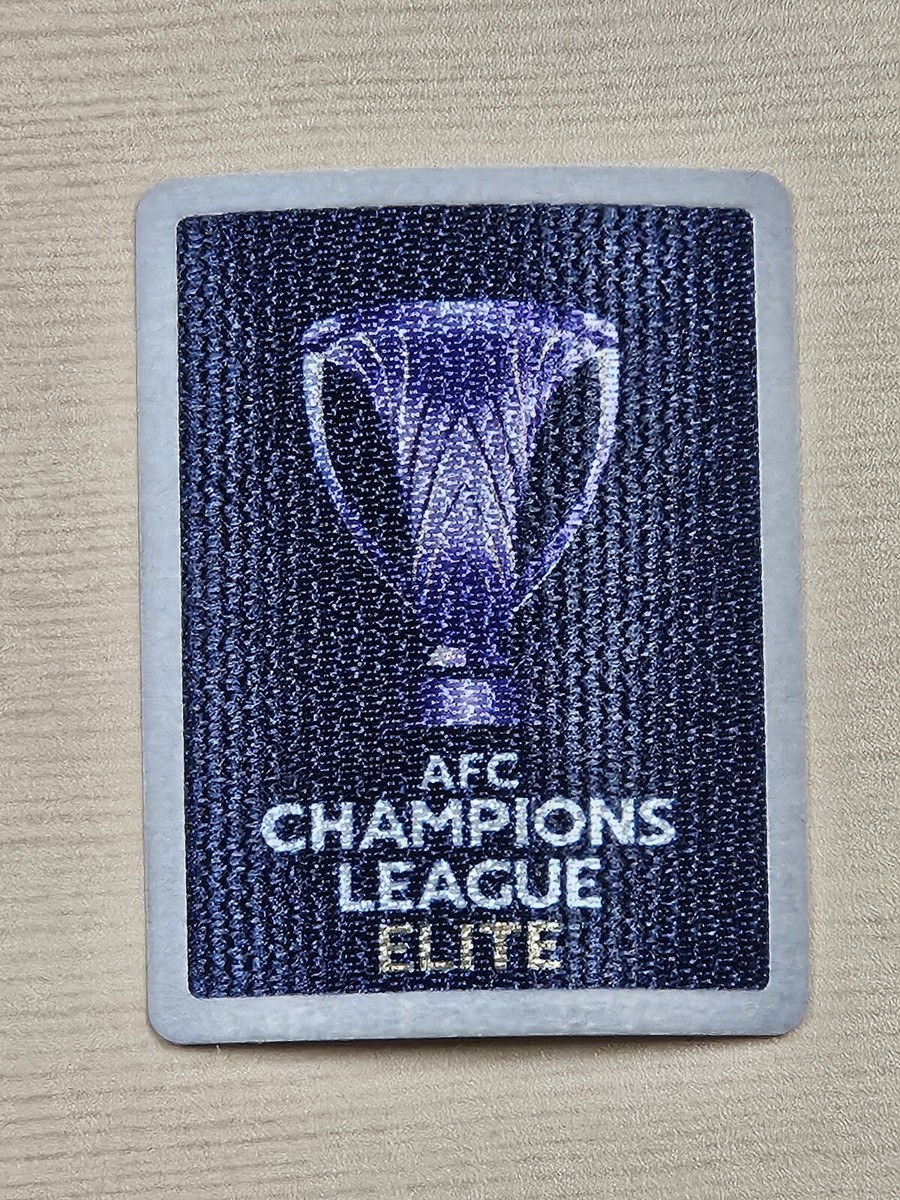 AFC ASIAN CUP QATAR 2023 PATCH SET CHAMPIONS LEAGUE ELITE