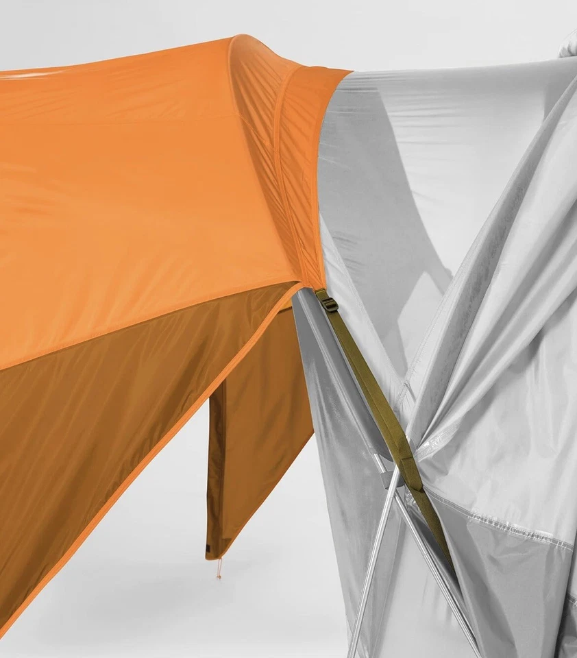 Tienda Wawona The North Face PORCHE DELANTERO Coche Camping Viaje Playa Vestíbulo Naranja Foto 2 de 4