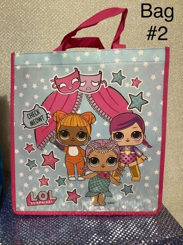 Halloween trick or Treat Tote Bags Reusable LOL Surprise Characters NEW WITH TAG - Picture 3 of 9