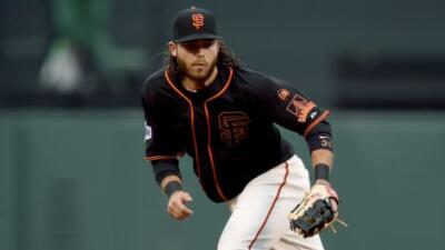Authentic Majestic 52 2XL San Francisco Giants BRANDON CRAWFORD