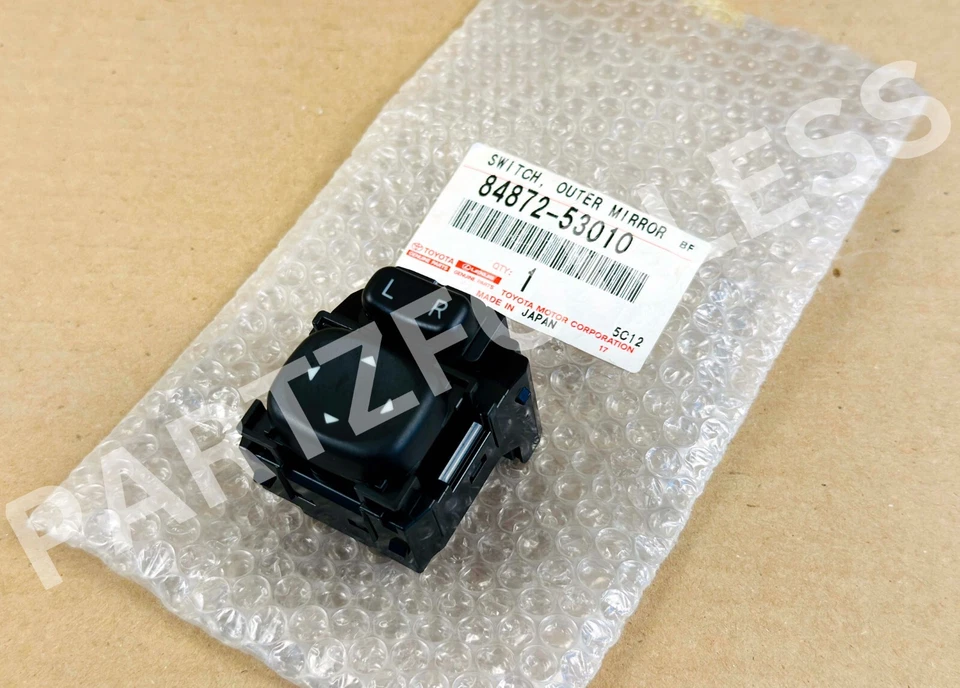 84872-53010 TOYOTA GENUINO Lexus CT200H IS250 IS350 CONJUNTO DE INTERRUPTORES, ESPEJO RETROVISOR EXTERIOR Foto 3 de 4