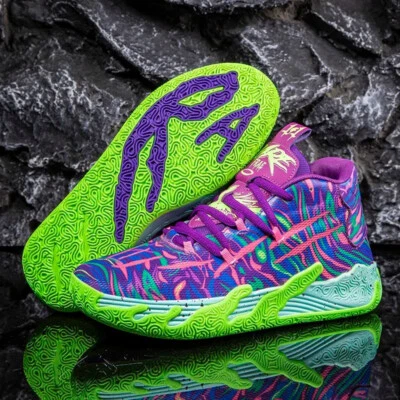 Chaussures de basket-ball respirantes et confortables pour hommes et femmes. - Photo 1/4