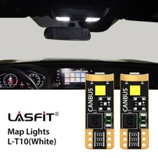 T10 168 Dome Map License Light White Error Free LED Bulbs for Honda Accord 2022