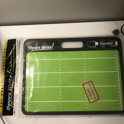 Sport Write Pro Football DryErase Board eBay