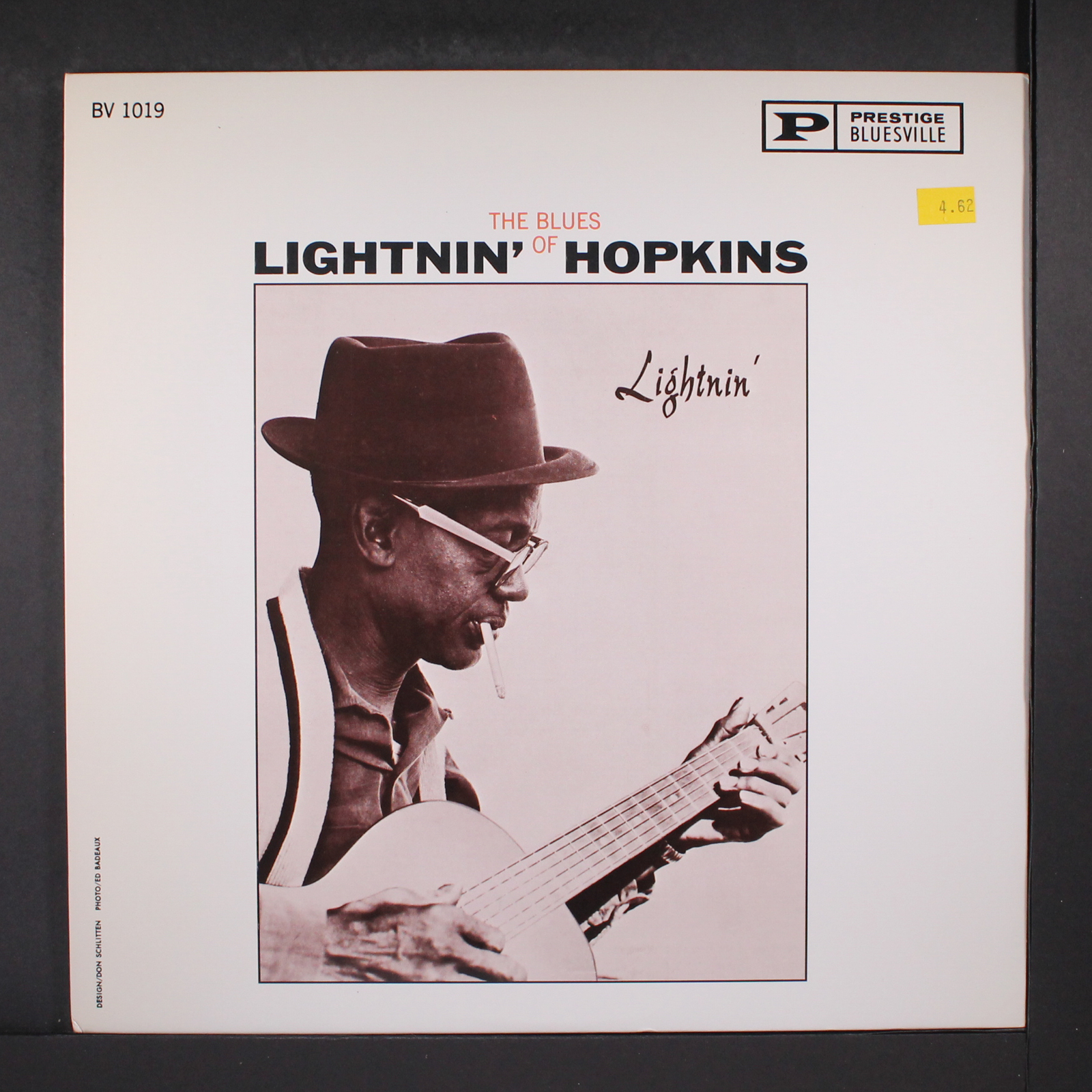 LIGHTNIN' HOPKINS the blues of lightnin' hopkins PRESTIGE BLUESVILLE