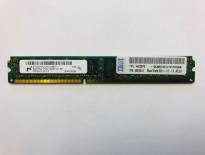 IBM 46C0575 SERVER RAM Speicher 4GB DDR3 PC3L 10600R-9-11 43X5313 NEU open box
