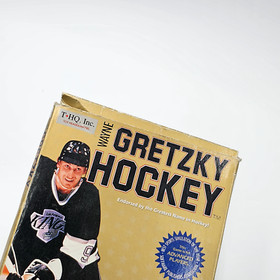 Wayne Gretzky Hockey (Nintendo NES) - Box & Game - Ex-Rental