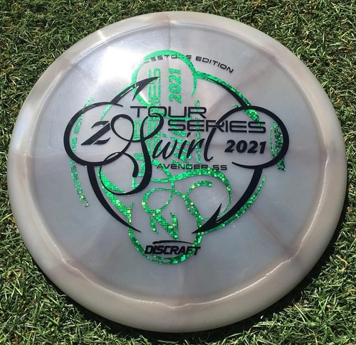 NEW Discraft 2021 Ledgestone Edition Z Swirl Heat, 175g, Grey Double Stamp - NEW - Picture 22 of 22