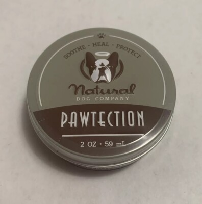 Pawtection Paw Soother All Natural Dog Paw Balm Moisturizer Protector 2 Oz