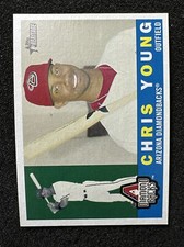 CHRIS YOUNG #52 2009 Topps Heritage Arizona Diamondbacks