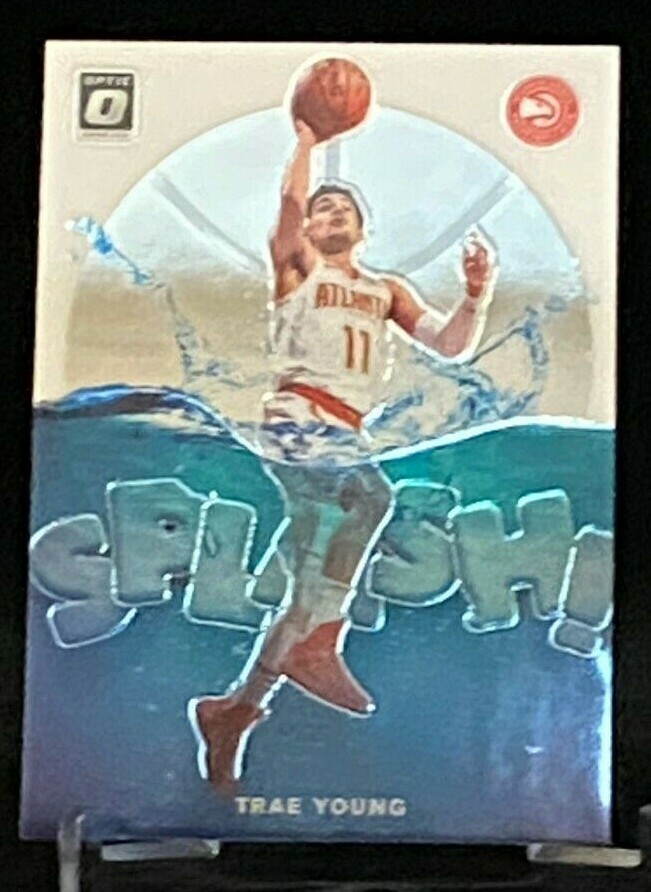 2019-20 Donruss Optic Splash! #2 Trae Young Atlanta Hawks