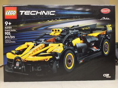 LEGO Technic Bugatti Bolide Model Car Toy Building Set (42151) 905 Pieces Race 