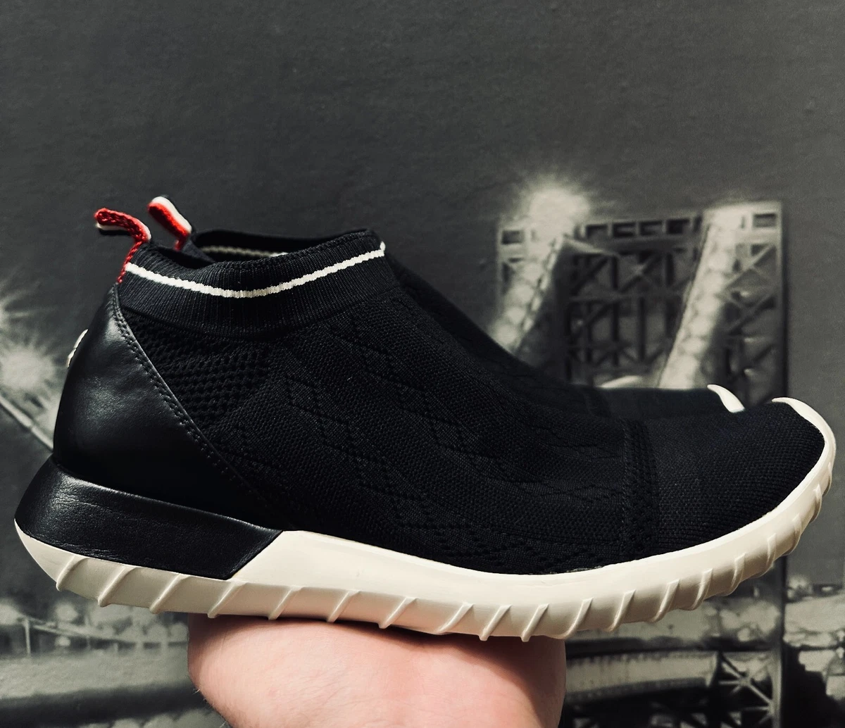 moncler shoes sneakers giroflee sock black