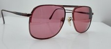 Vintage Stetson 2 Bronze Pilot Metal Sunglasses FRAMES ONLY