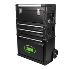 CARRELLO PORTATTREZZI PORTATILE - TROLLEY  A 3 CASSETTE COMPONIBILI - JBM 54504
