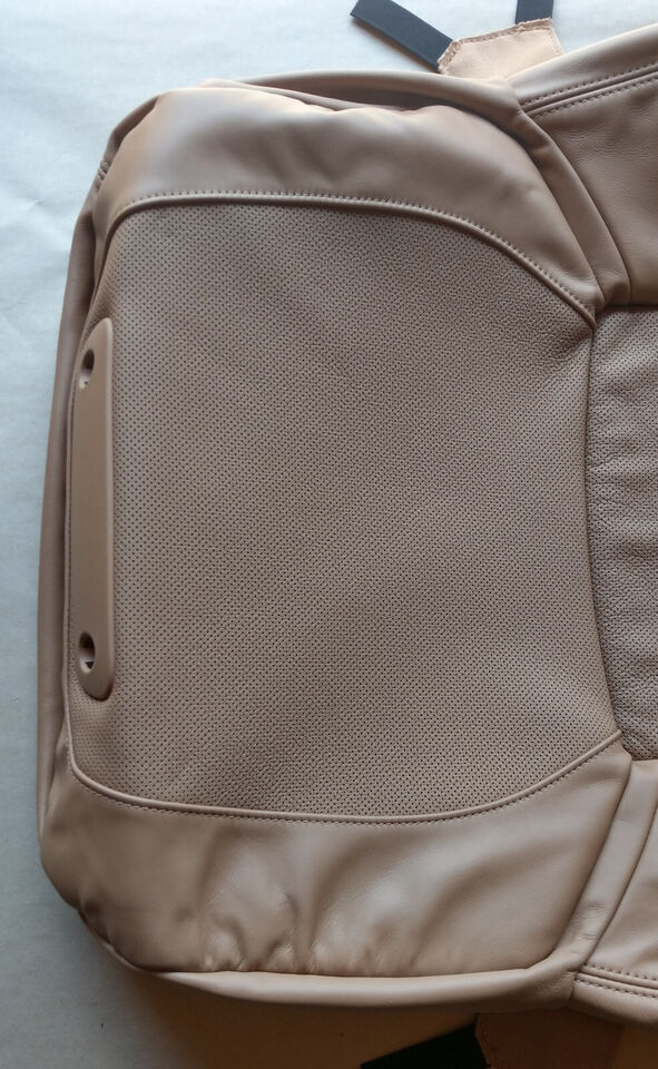 BMW F03 F04 Bezug Sitz Komfortlehne Leder Klima NAPPA Sattelbraun