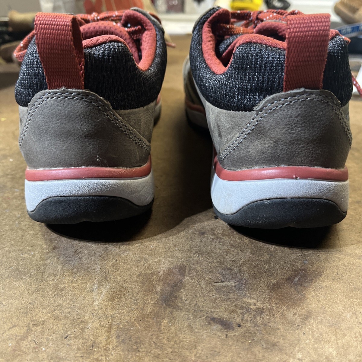 TEK women's Trailduster hiking grey shoes sz