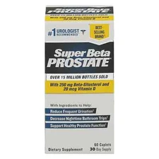 Super Beta Prostate Dietary Supplement 60 Caplets ~ Exp 2026+2027
