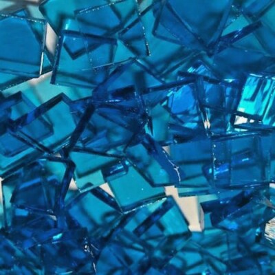 1/2'' Mosaic Tiles Stained Glass Mosaic Tiles - Available in Variety Colors 