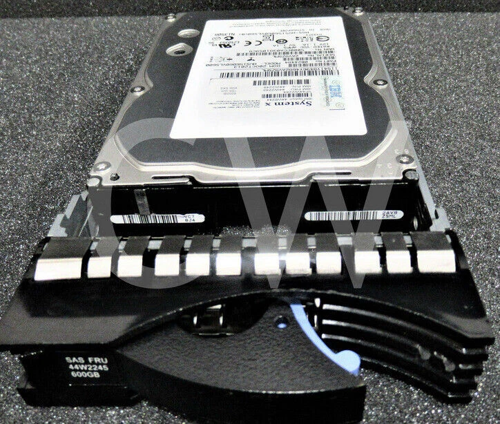 0-HOURS IBM 44W2244 44W2245 44W2248 600GB 15K RPM 6Gb/s 3.5" SAS HDD Hard Drive - Image 4 of 4