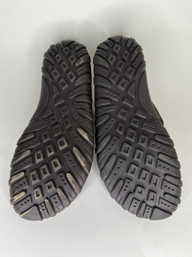 Spring Step Gardener Sandals Cross Strap Slides Brown Leather Men Size 43 US 10 - Picture 15 of 16