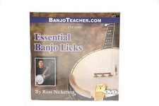 Essential Banjo Licks by Ross Nickerson - DVD Video SEE DESCRIPTION