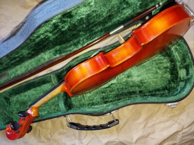 Masakichi Suzuki 106 sized 1/4 violin, Japan, Vintage, case&bow