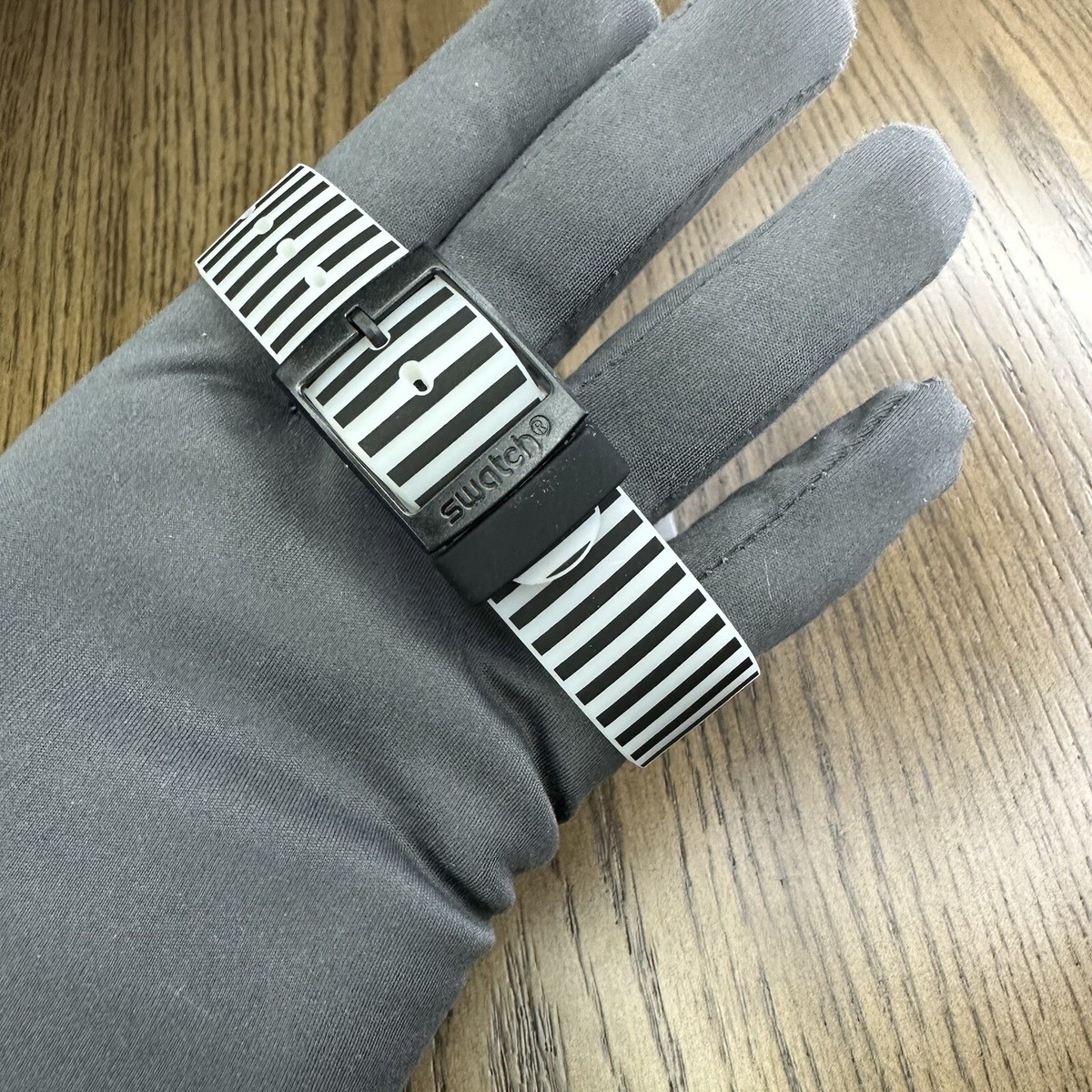 NEW✓ LIMITED✓ Swatch MASKARA Skeleton Clear Dial Silicone  display picture 1