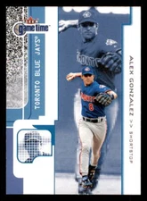 2001 Fleer Game Time  #21 Alex Gonzalez Toronto Blue Jays