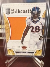 2013 CROWN ROYALE Rookie Silhouettes MONTE BALL RC Broncos #289/299