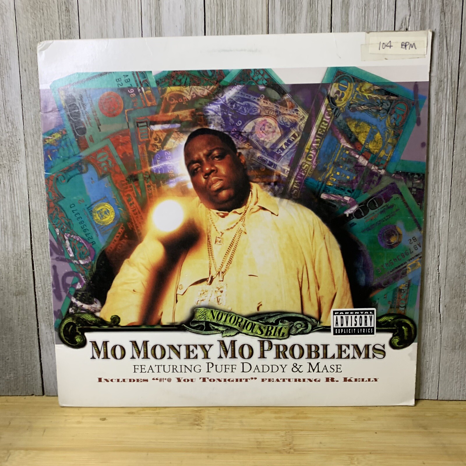 Notorious BIG -Mo Money Mo Problems Original 1997 Press 12