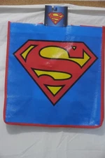 Brand New SUPERMAN DC Legacy Reusable Shopping Bag / Tote / Gift Bag 13 x 12 x 7